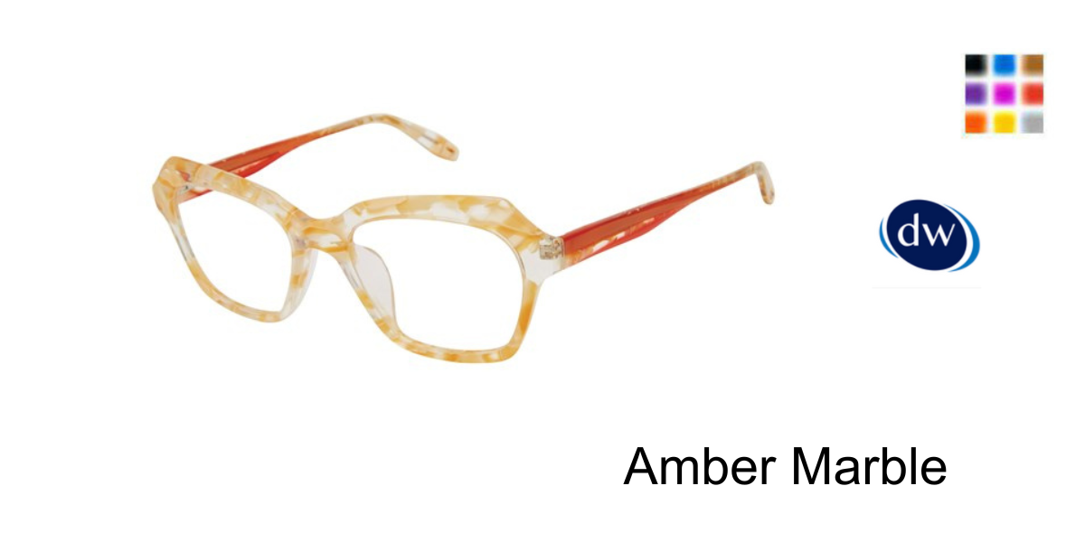 Amber Marble         GLEMAUD X TURA VGO018 Eyeglasses