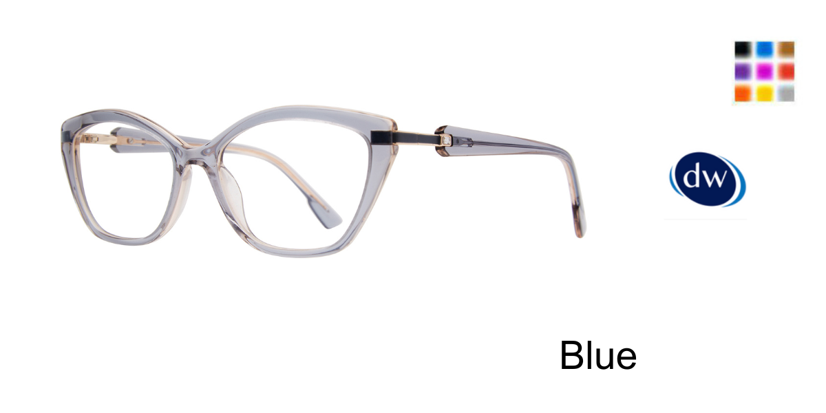 Blue             Serafina Portia Eyeglasses