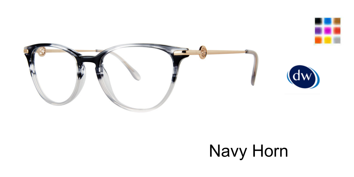 Navy Horn       Lilly Pulitzer Marysol Eyeglasses