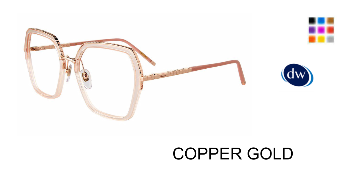 COPPER GOLD      Chopard VCHG28M Eyeglasses