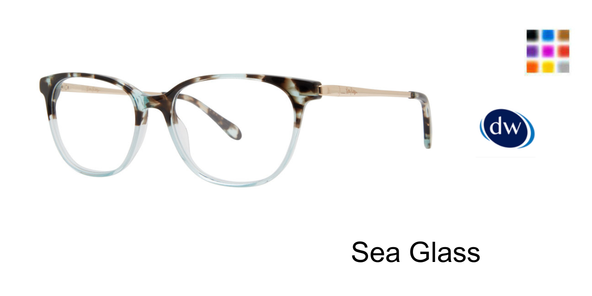 Sea Glass     Lilly Pulitzer Lark Eyeglasses