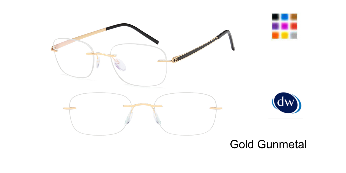 Gold Gunmetal