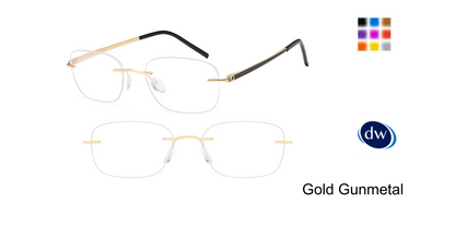 Gold Gunmetal