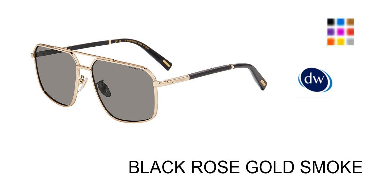 BLACK ROSE GOLD SMOKE 300P         Chopard SCHL77 Eyeglasses