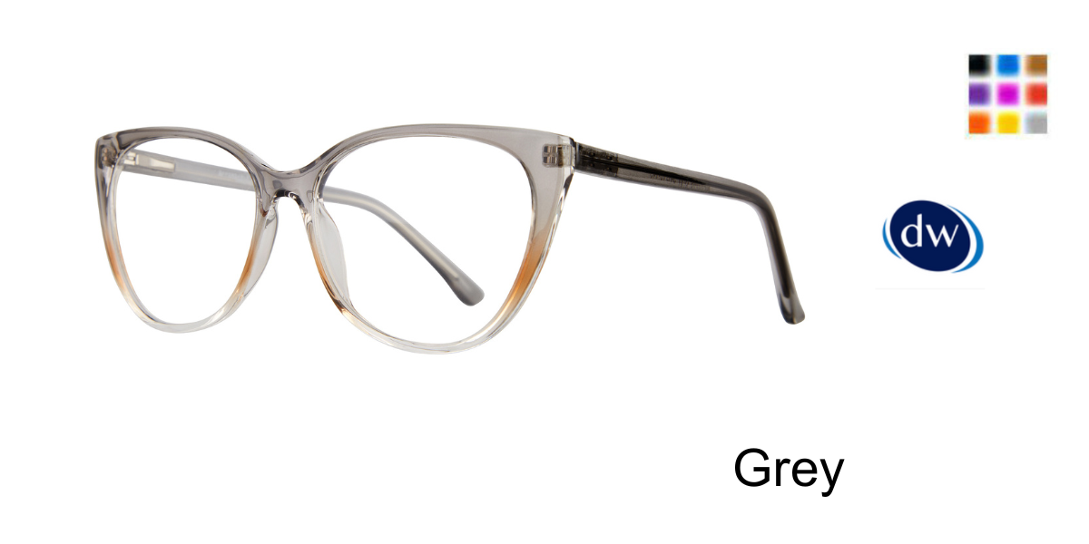 Grey        Affordable Designs Memphis Eyeglasses