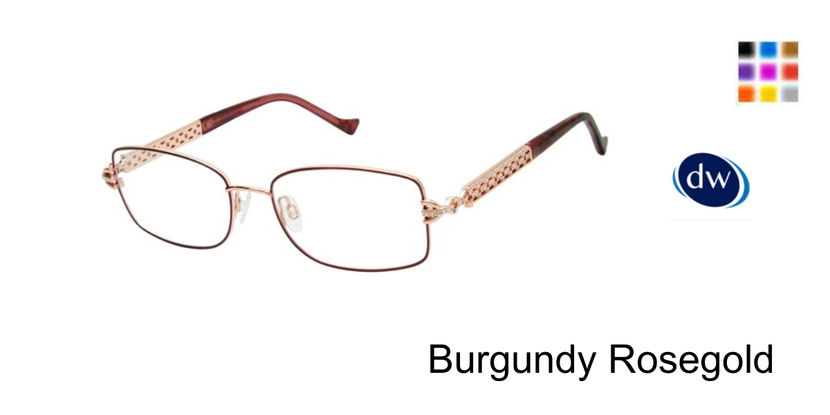 Burgundy Rosegold        TE286