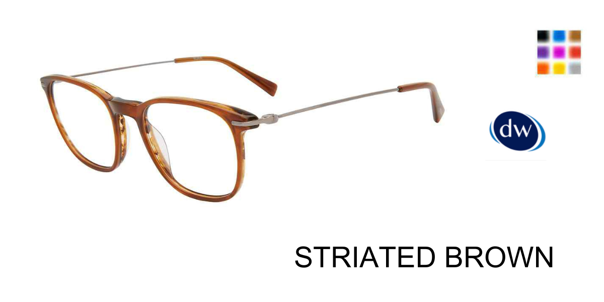 STRIATED BROWN      TUMI OPTICAL VTU512 Eyeglasses