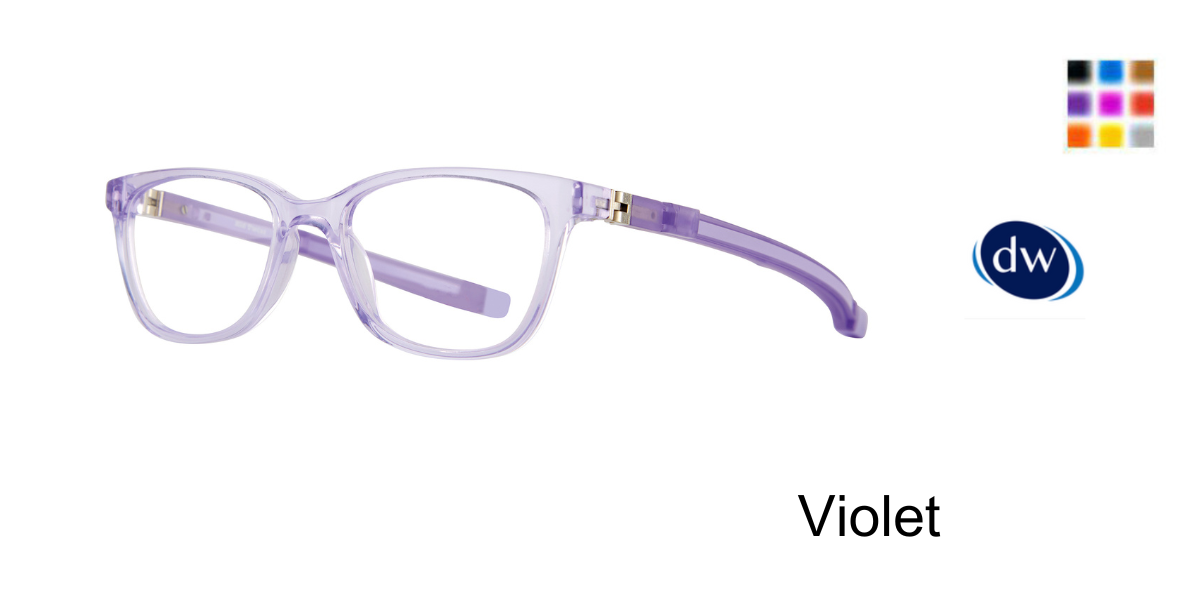 Violet        Kid Twist Connect Eyeglasses