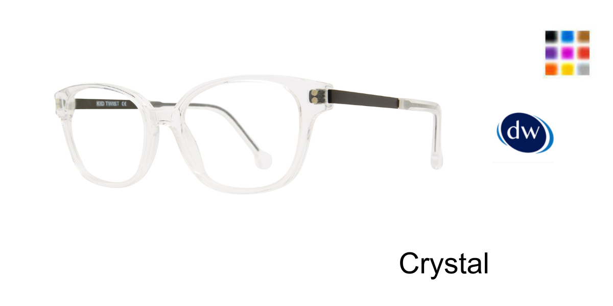 Crystal          Kid Twist Bendie Eyeglasses