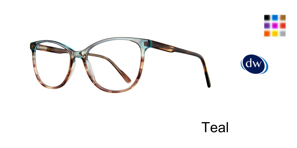 Teal             Serafina Maggie Eyeglasses