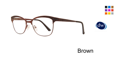 Brown              Serafina Molly Eyeglasses