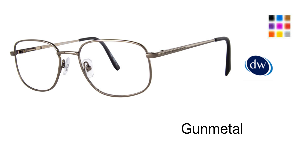 Gunmetal Wolverine W021 Safety Eyeglasses