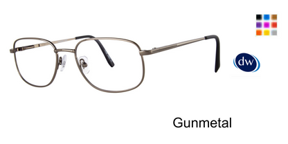 Gunmetal Wolverine W021 Safety Eyeglasses