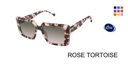 ROSE TORTOISE             OTP-ONE-TRUE-PAIR-SUN OTPS-2042 Sunglasses