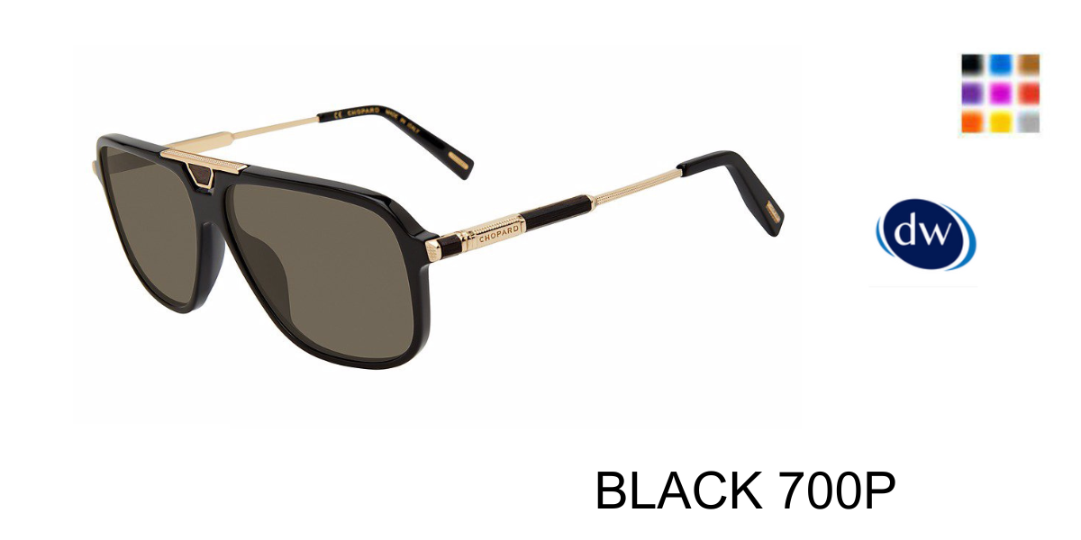 BLACK 700P         Chopard SCH340 Sunglasses