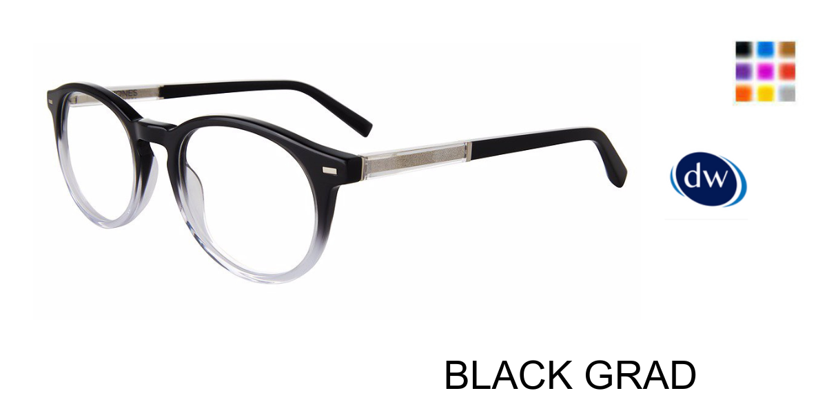 BLACK GRAD Jones New York VJOM546 Eyeglasses