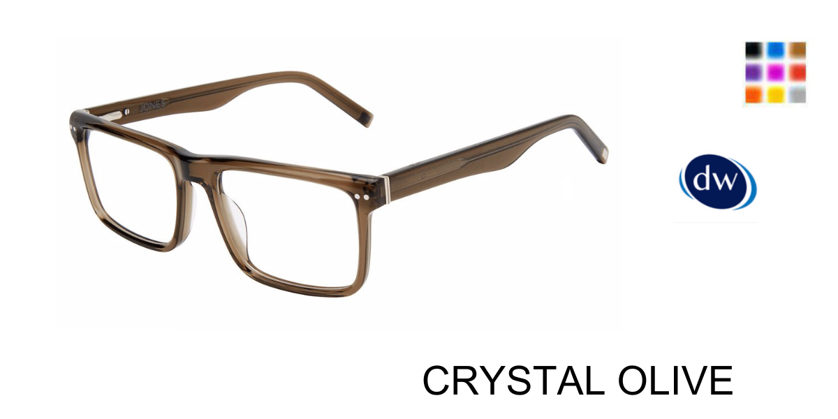 CRYSTAL OLIVE Jones New York VJOM552 Eyeglasses