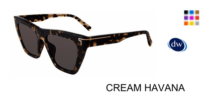 CREAM-HAVANA--01GU-TUMI STU507 Sunglasses