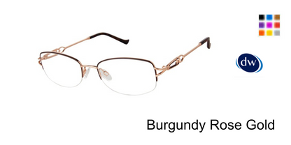Burgundy Rose Gold         R140