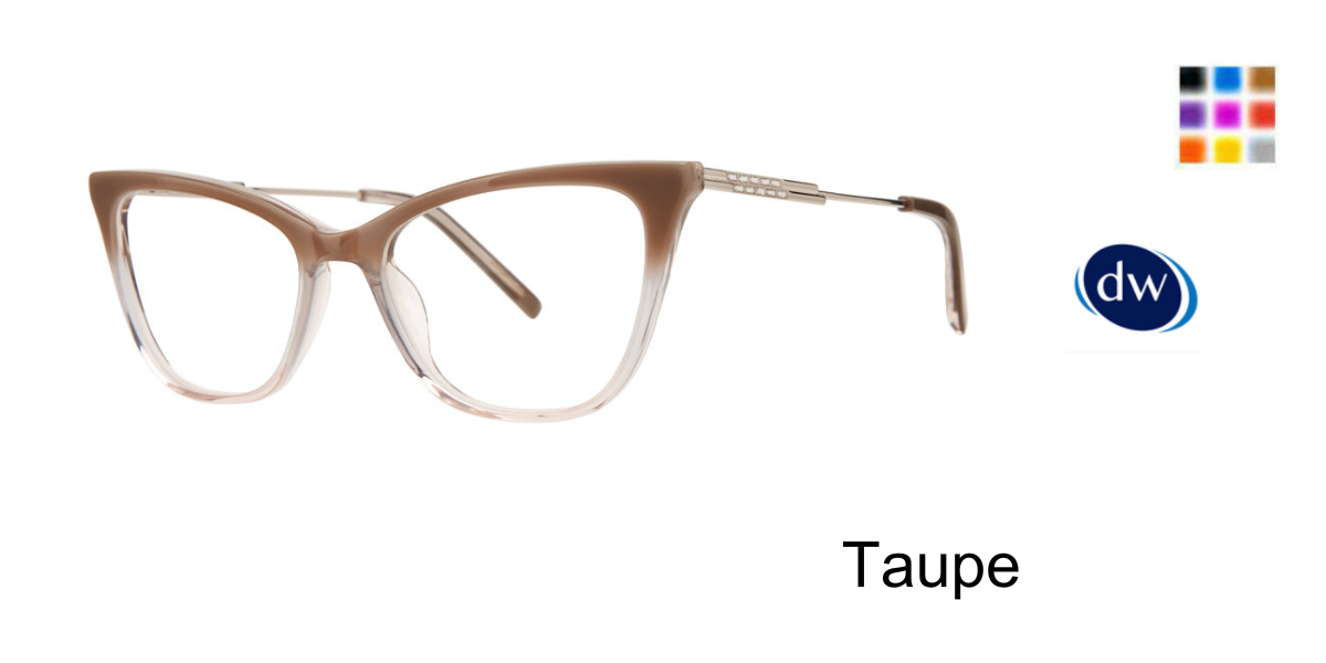 Taupe    Vera Wang Monyetta Eyeglasses