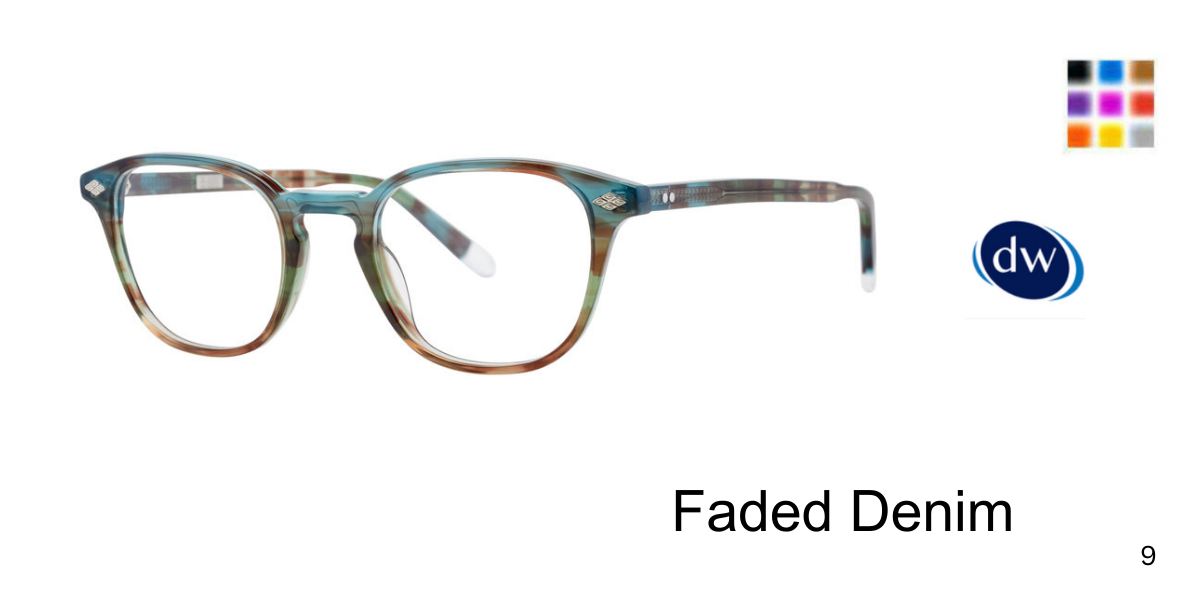 Faded Denim            Original Penguin The Furr Eyeglasses