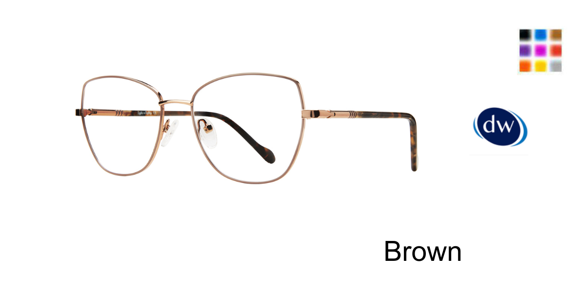 Brown       Eight to Eighty Jemma Eyeglasses
