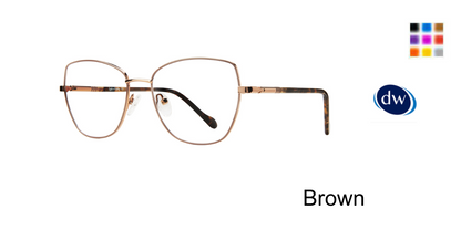 Brown       Eight to Eighty Jemma Eyeglasses