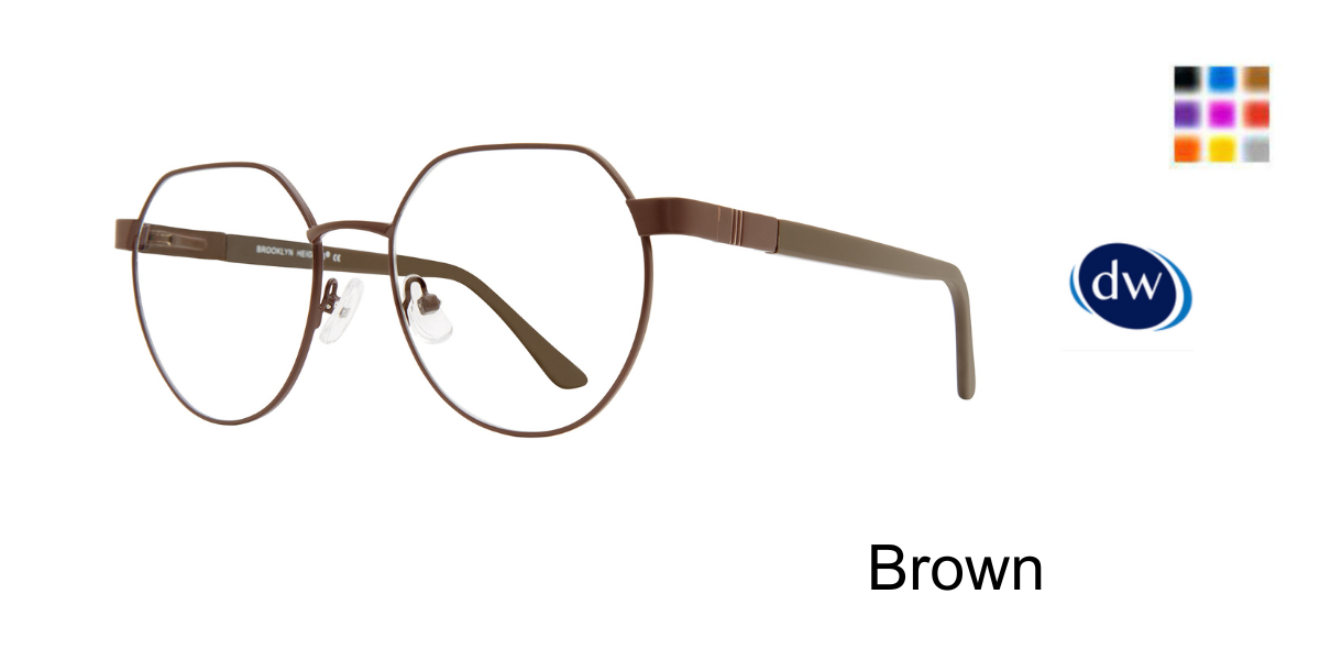 Brown        Brooklyn Heights Remington Eyeglasses