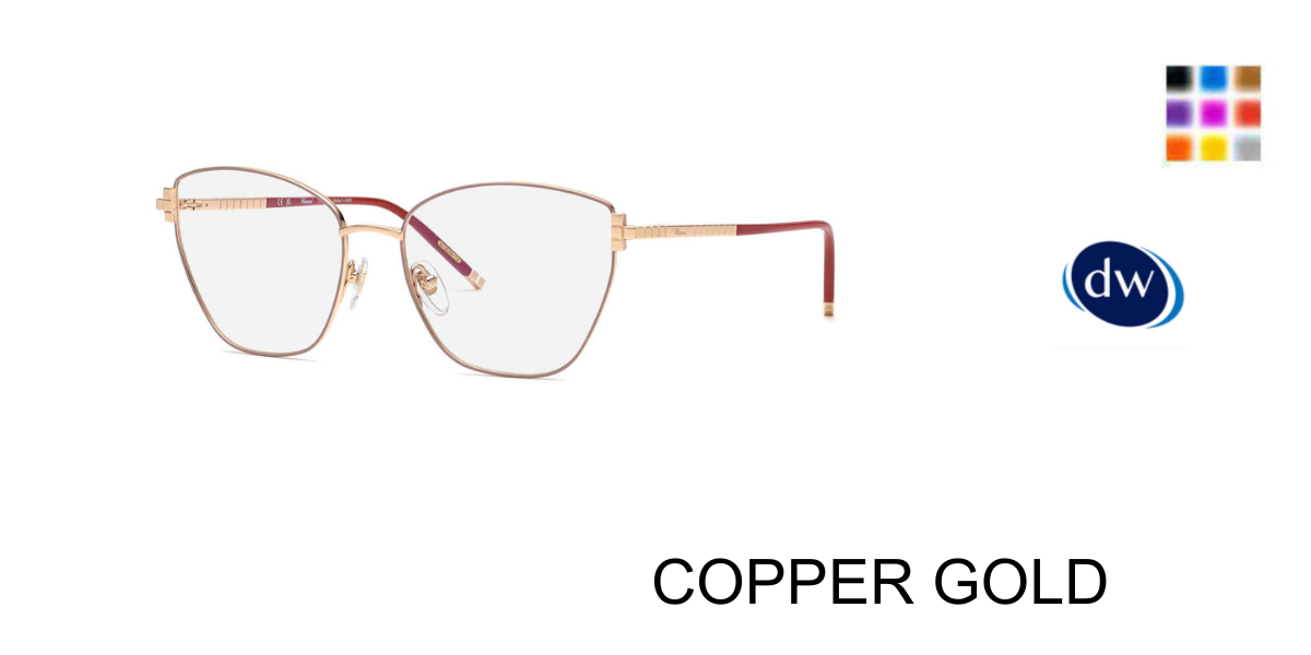 COPPER GOLD      Chopard VCHG98M Eyeglasses