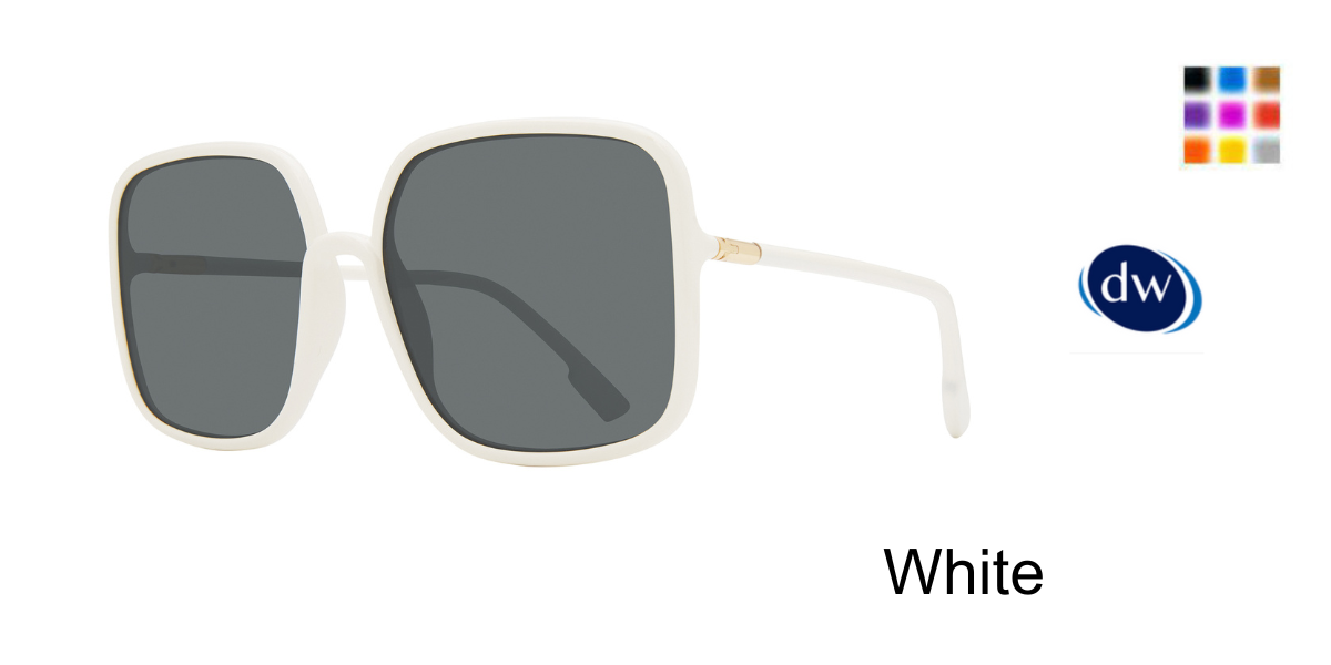 White             Serafina Chrisdee Sunglasses
