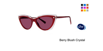 Berry Blush Crystal      VERA WANG Kate Ashleigh Sunglasses