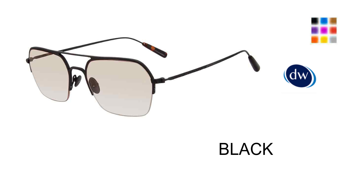 BLACK       John Varvatos V173 Sunglasses