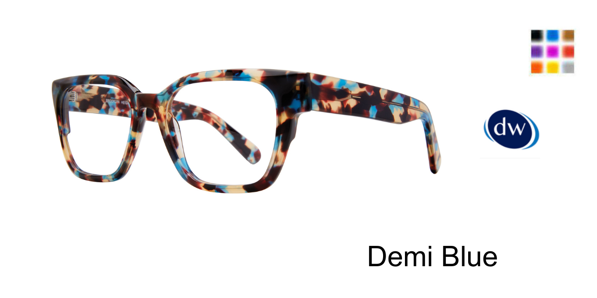 Demi Blue       Brooklyn Heights Charity Eyeglasses
