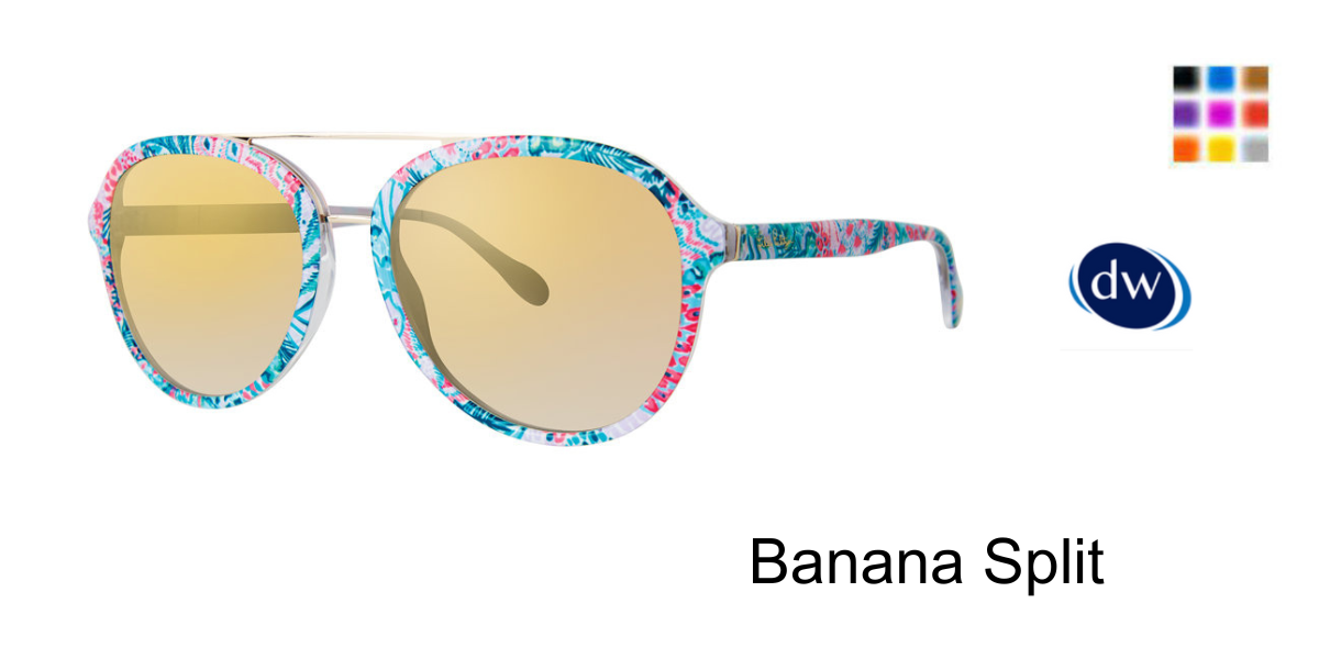 Banana Split    Lilly Pulitzer Sarasota Sunglasses