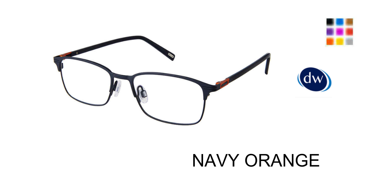 NAVY ORANGE K-757