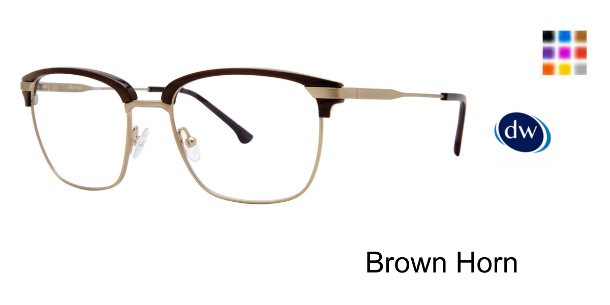 Brown Horn     Elliott Ives Woodruff Eyeglasses