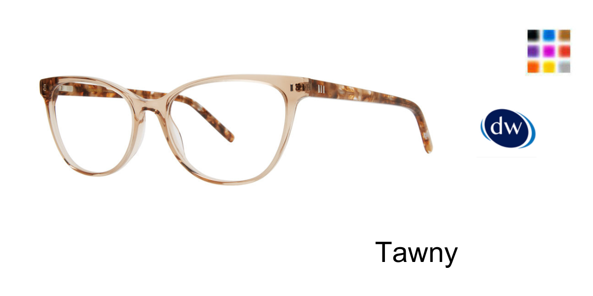 Tawny        Vera Wang Justine Eyeglasses