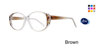 Brown Affordable Designs Mimi Eyeglasses