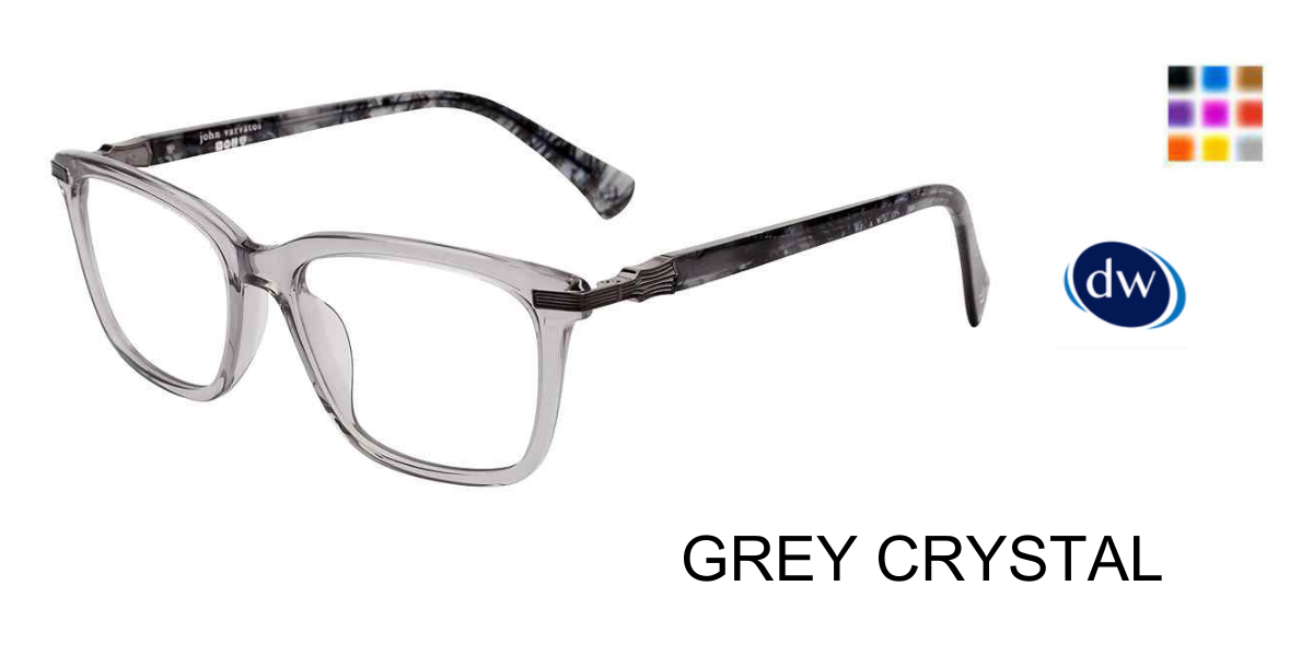 GREY CRYSTAL      John Varvatos VJV428 Eyeglasses