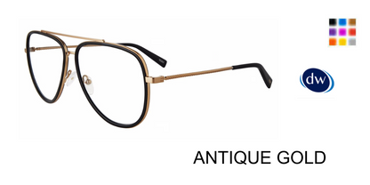 ANTIQUE GOLD         TUMI OPTICAL VTU530 Eyeglasses