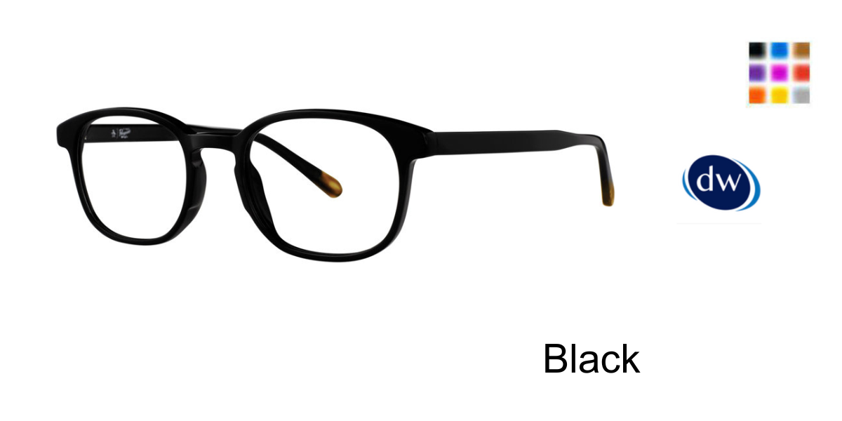 Black Original Penguin The Stewart Eyeglasses - Teenager