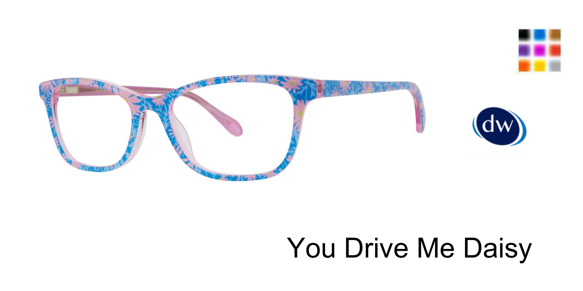 You Drive Me Daisy       Lilly Pulitzer Pepper Eyeglasses