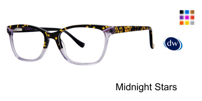 Midnight Stars        Kensie Silly Eyeglasses