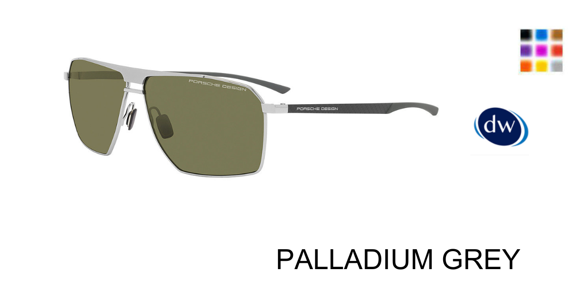 PALLADIUM GREY PORSCHE DESIGN P8977 Sunglasses