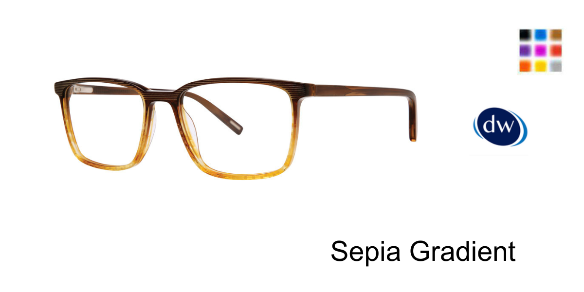 Sepia Gradient            Jhane Barnes Correlation Eyeglasses