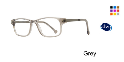 Grey            Kid Twist Flexie Eyeglasses