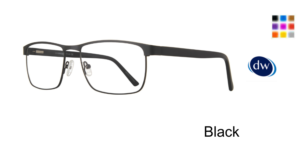 Black           Eyera Foster Eyeglasses