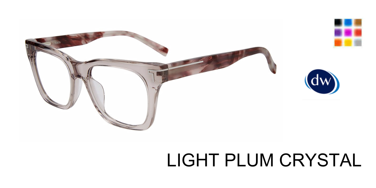 LIGHT PLUM CRYSTAL        TUMI OPTICAL VTU537 Eyeglasses