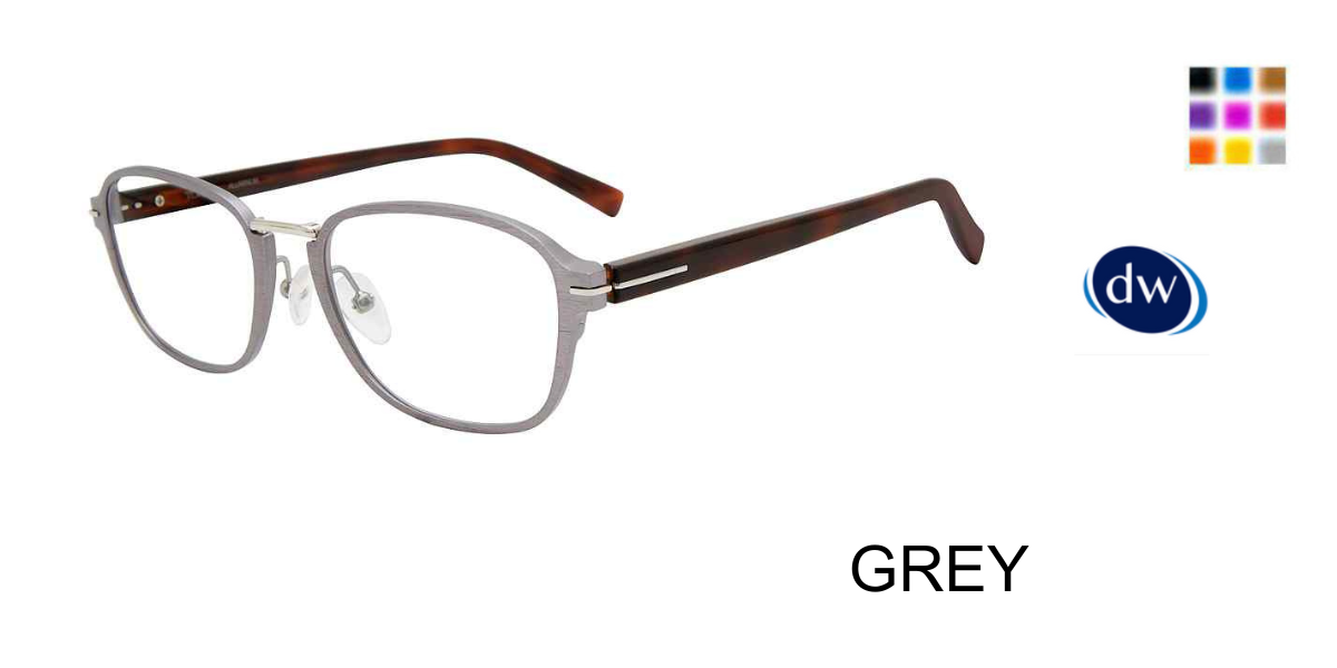GREY        TUMI OPTICAL VTU023 Eyeglasses