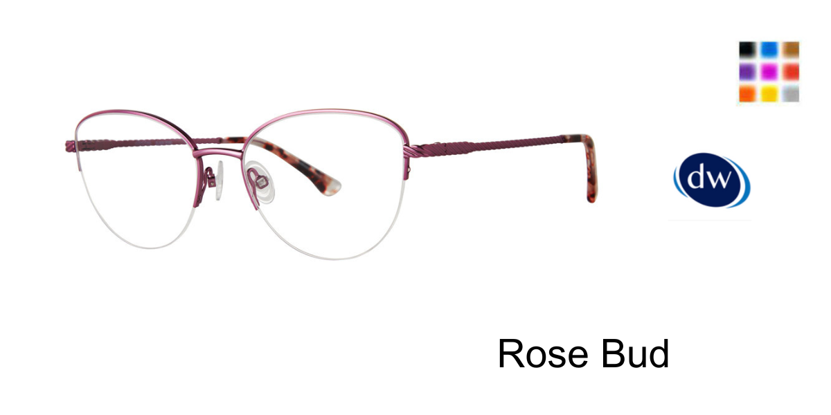 Rose Bud         Elliott Ives Black Rose Eyeglasses